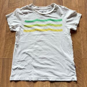 SOL ANGELES kids green ombré wave tee